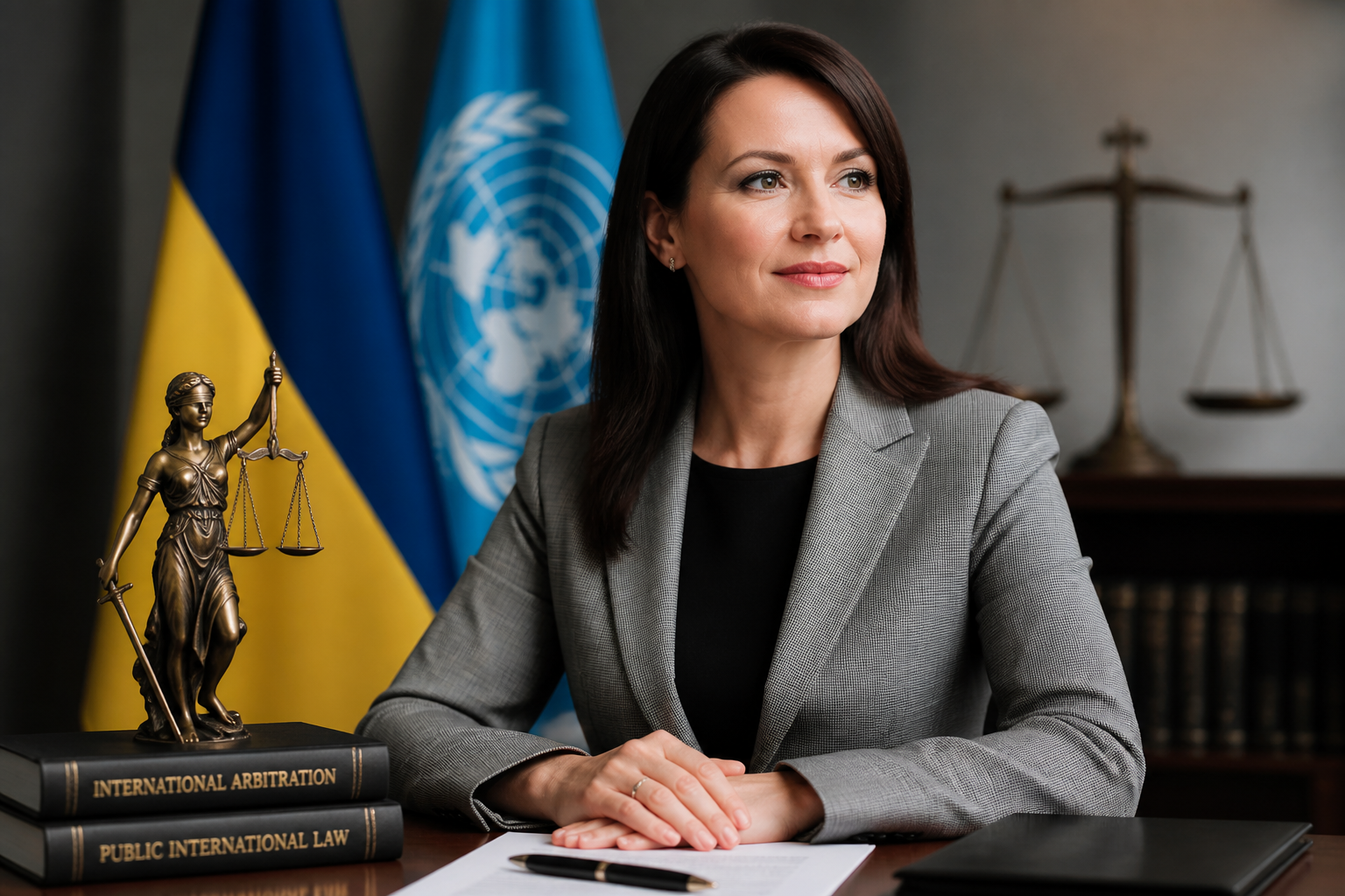 Заступниця міністра юстиції та міжнародні арбітражі — иллюстрация к статье «лана зеркаль известная дипломатка и уполномоченная»
