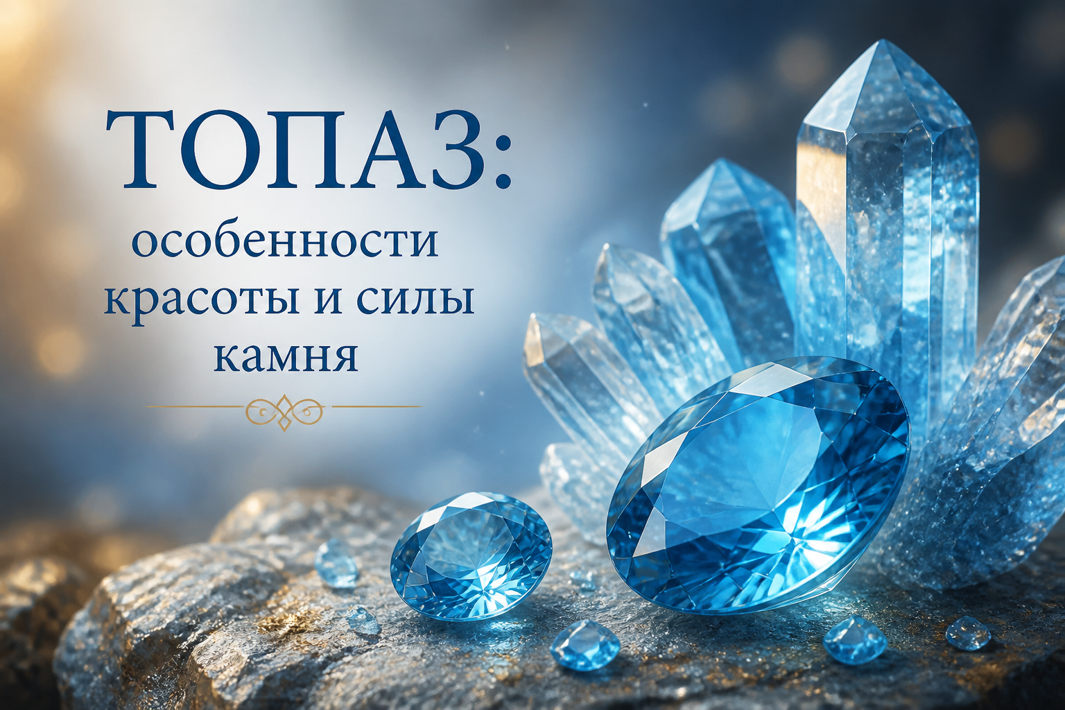 топаз: особенности красоты и силы камня — иллюстрация к статье «топаз: особенности красоты и силы камня»