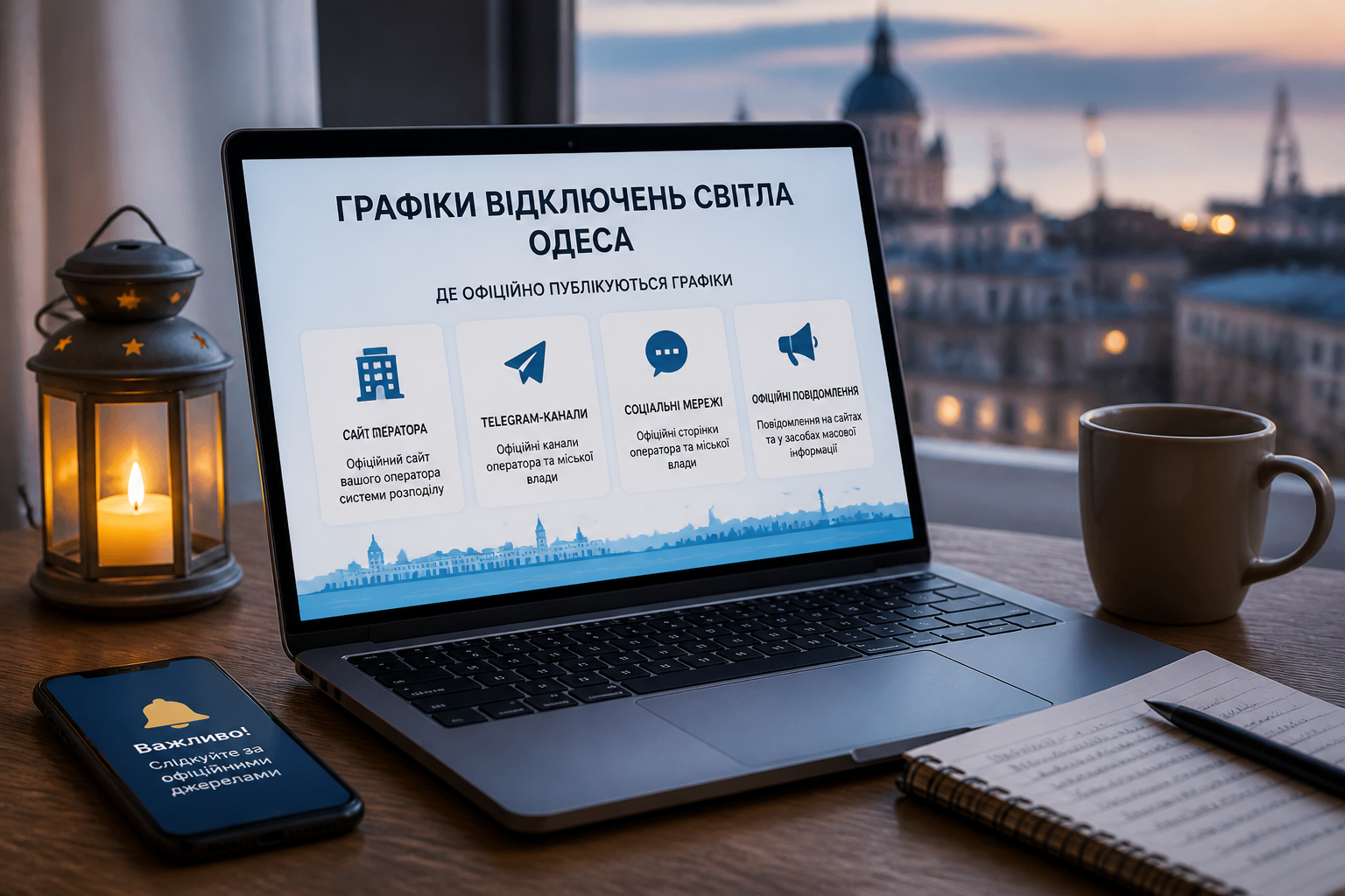 Где официально публикуются графики отключений — иллюстрация к статье «графики отключения света одесса»