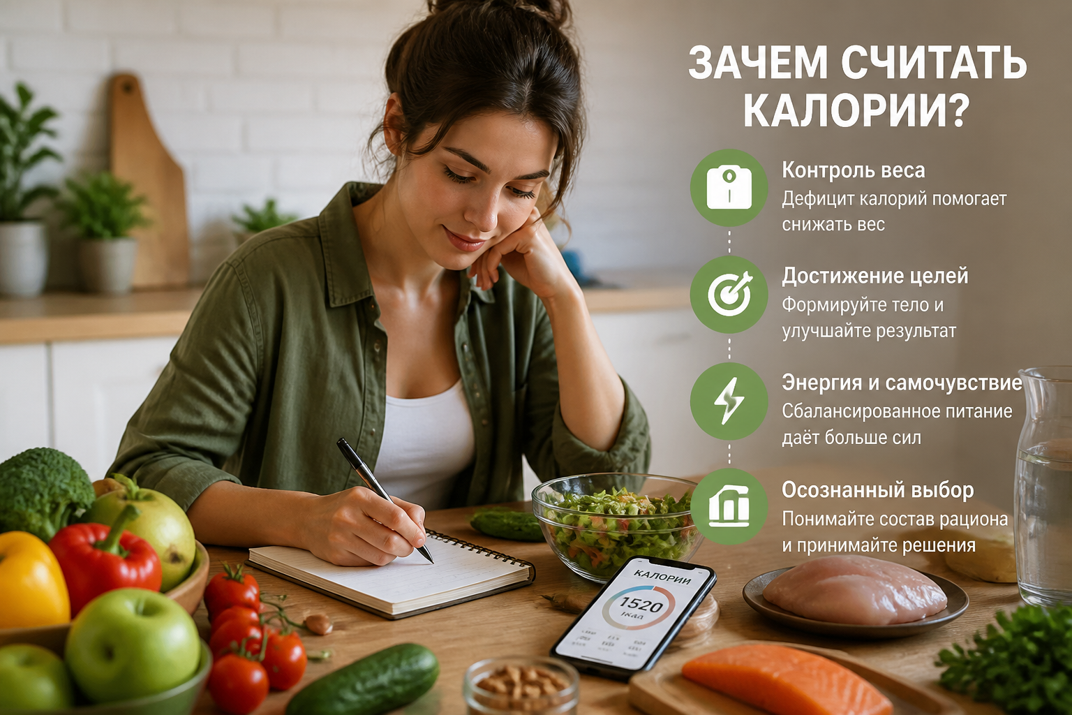 Зачем вообще считать калории — иллюстрация к статье «калькулятор калорий»