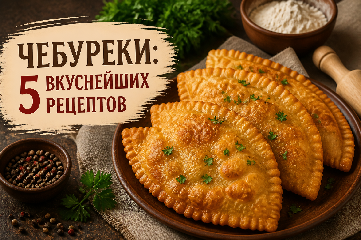 чебуреки: 5 вкуснейших рецептов — иллюстрация к статье «чебуреки: 5 вкуснейших рецептов»