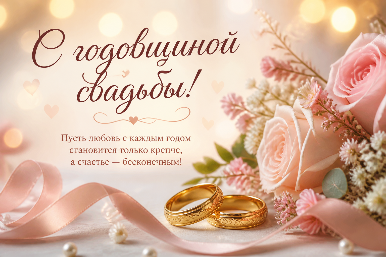 с годовщиной свадьбы — иллюстрация к статье «с годовщиной свадьбы»