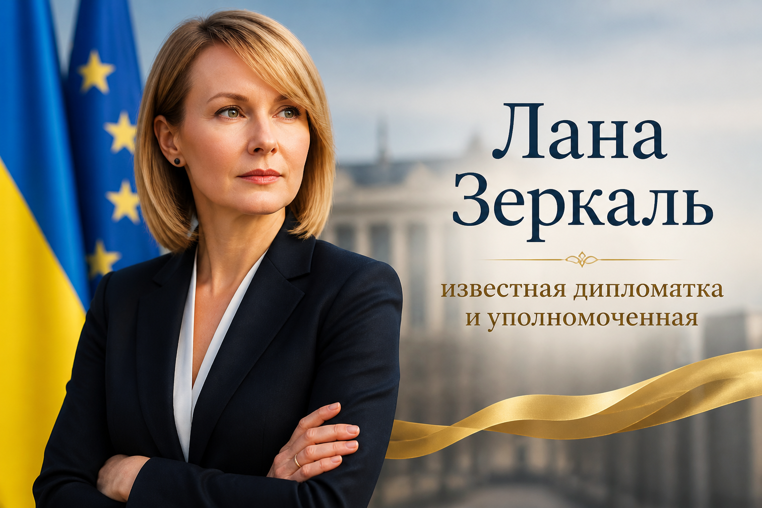 Лана Зеркаль: дипломатка та уповноважена України