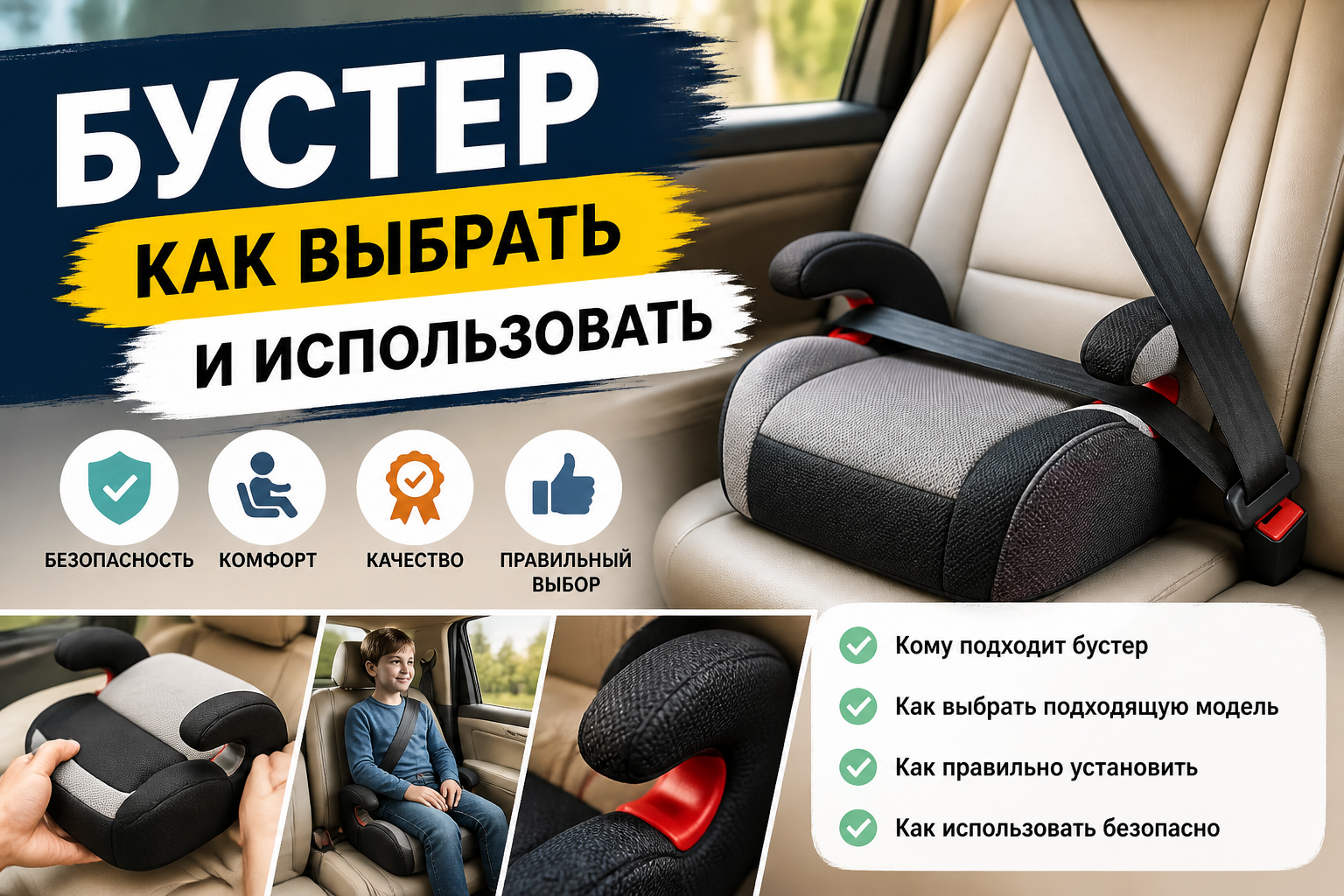 Бустер: как выбрать и использовать — полный гид