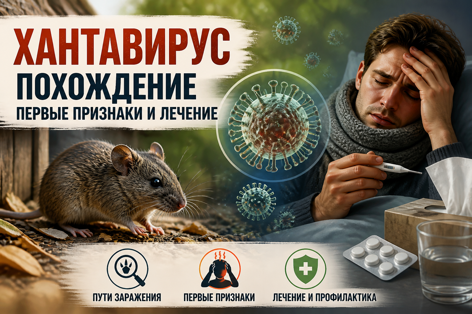 Хантавирус: первые признаки, заражение и лечение
